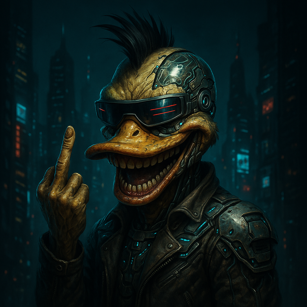Cyberpunk Duck